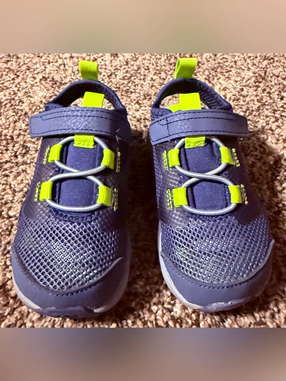 See Kai Run Aven water-friendly sport sandals in navy blue